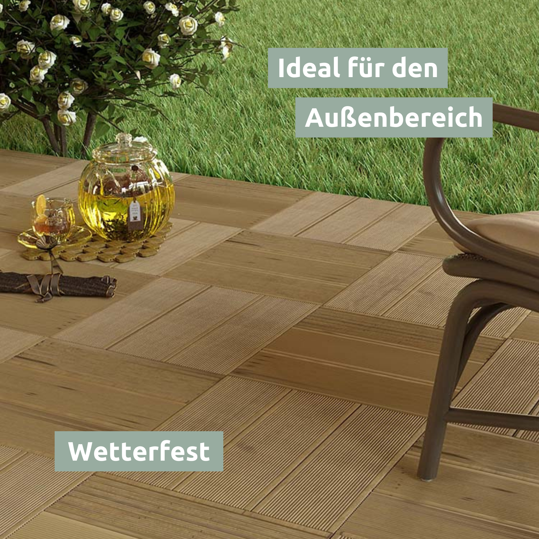 Holz-Fliese Lärche