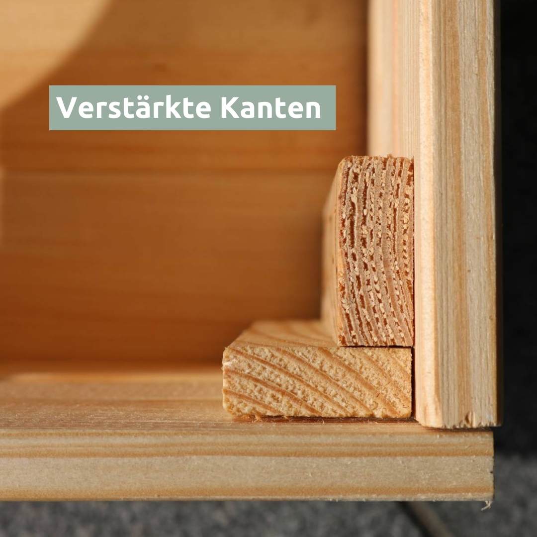 Holzkiste | Weinkiste „natur“ zum Dekorieren von holz4home®