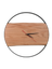 Rustikale Wanduhr
