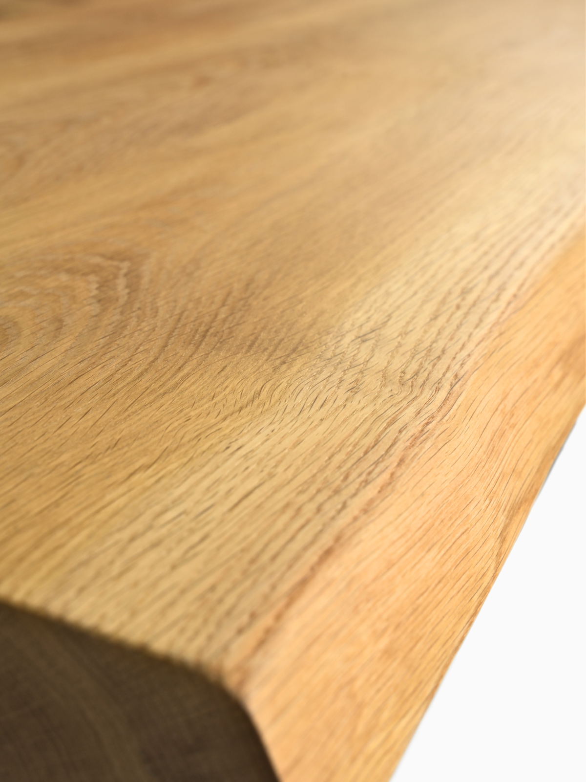 Massivholztisch mit Baumkante 280cm x 100cm