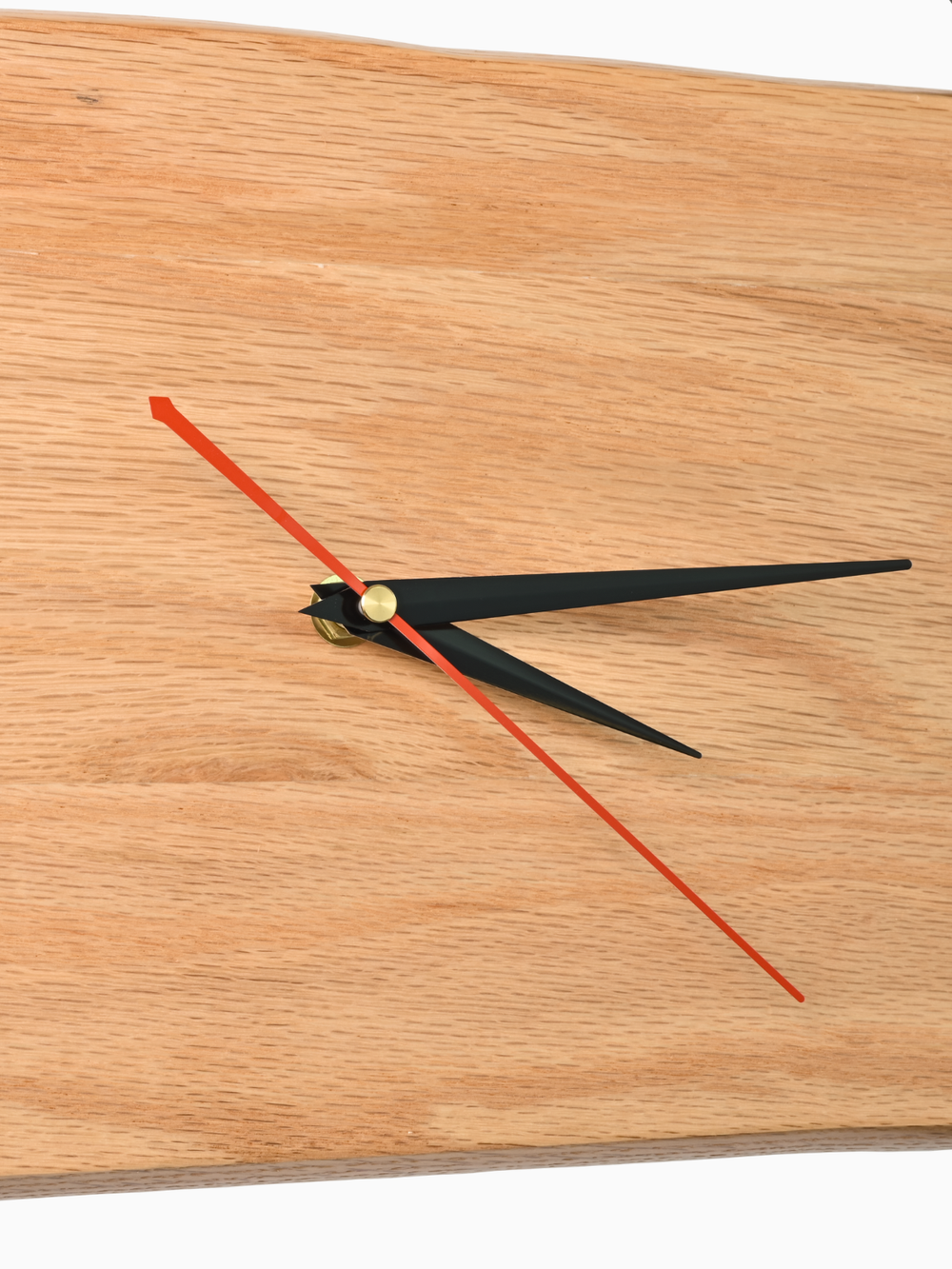 Rustikale Wanduhr