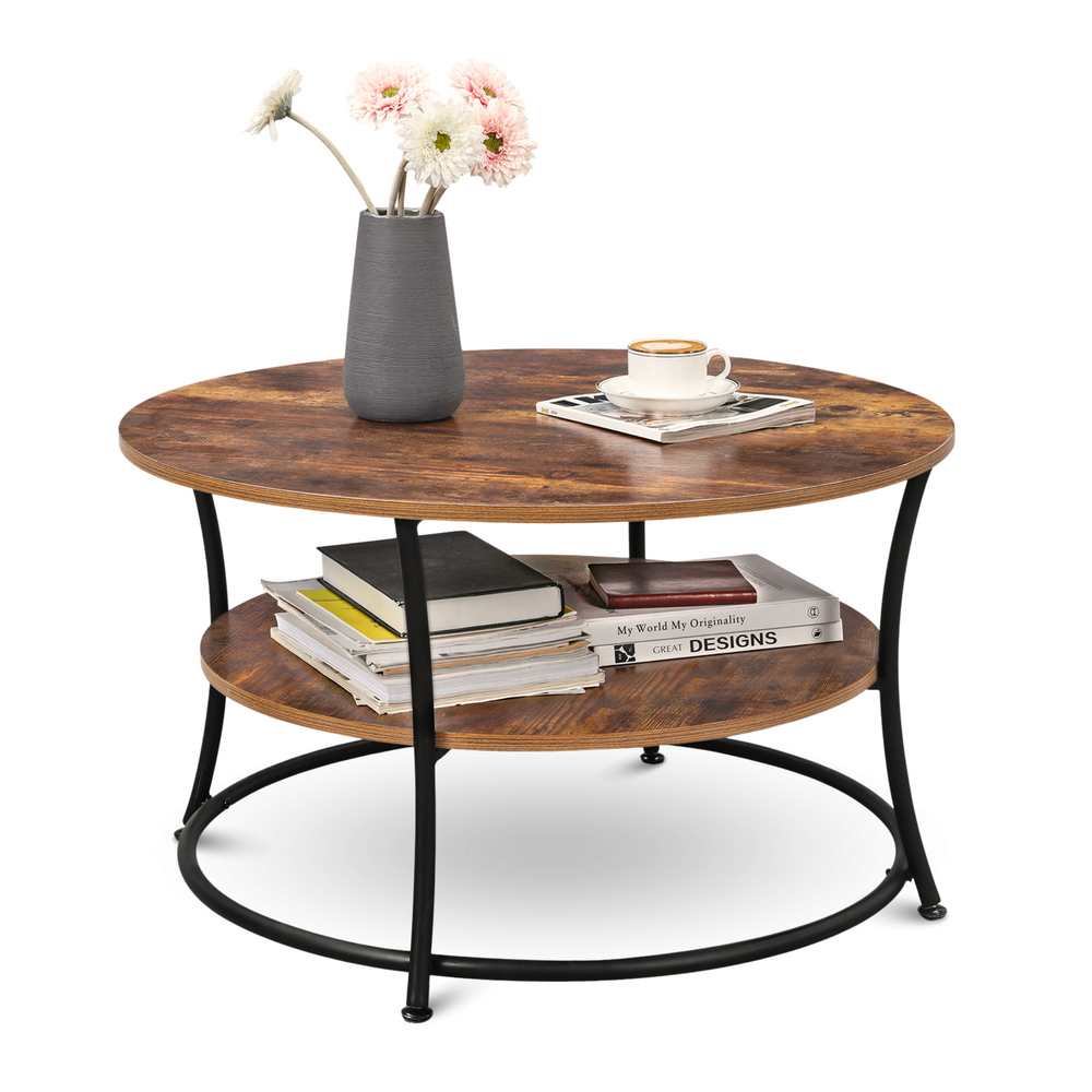 Couchtisch "Lillie" mit 2 Ablagen