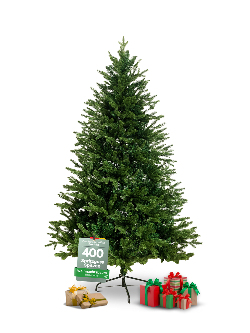 Künstlicher Weihnachtsbaum 160 cm inkl. Lichterkette