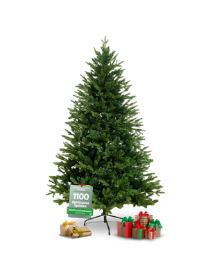 Künstlicher Weihnachtsbaum 220 cm inkl. Lichterkette