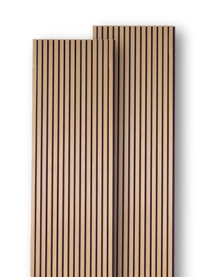Akustikpaneele Eiche 240x60cm - 2er Set