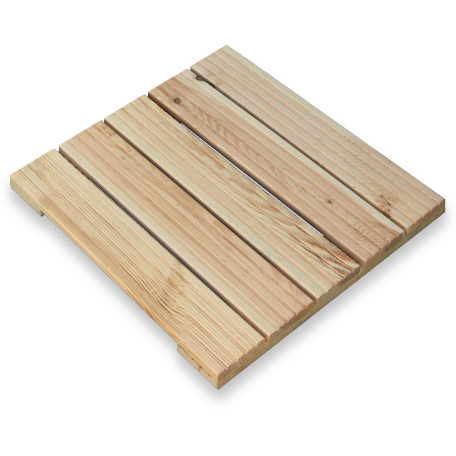 Holzfliese aus Kiefernholz