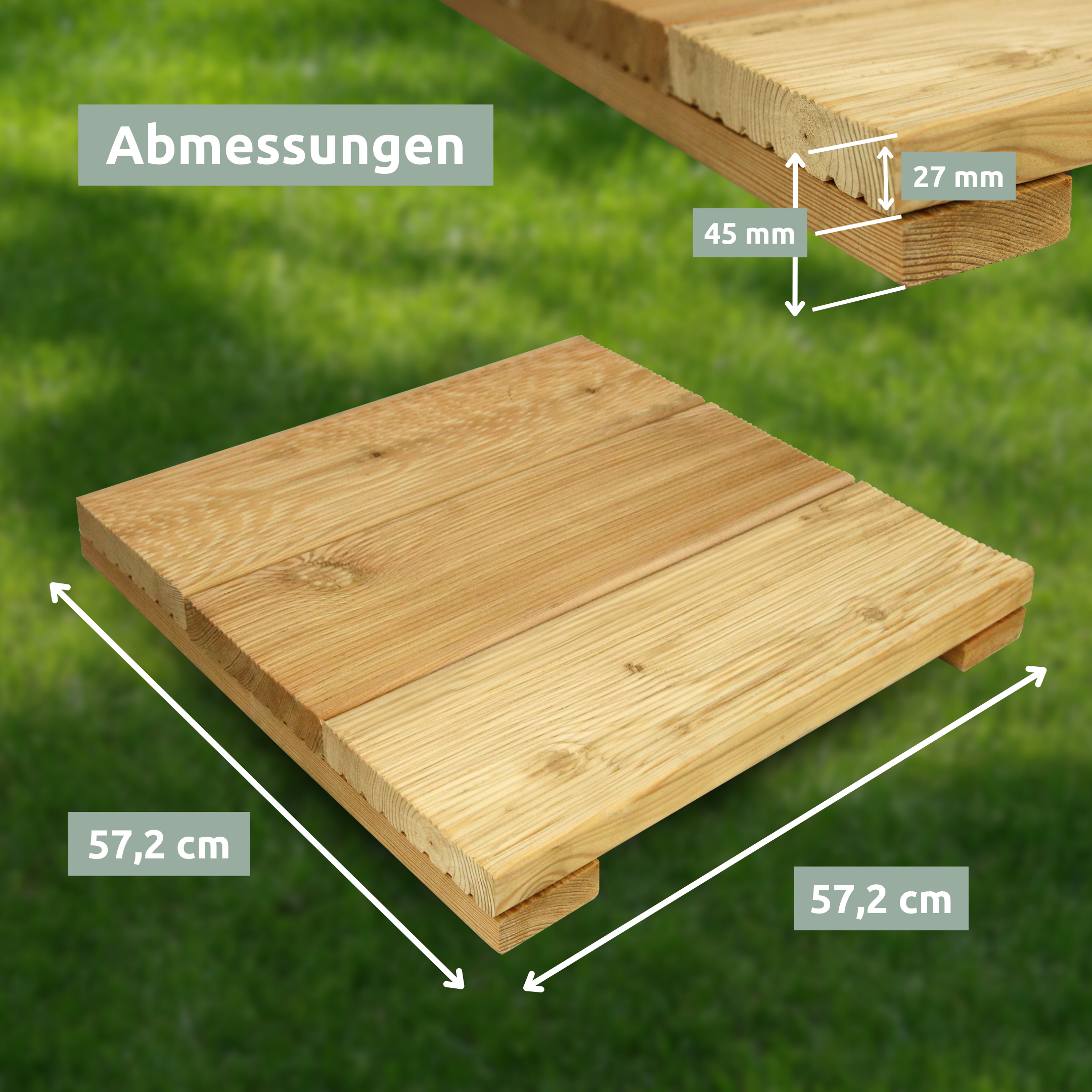Holz-Fliese Lärche