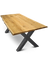 Massivholztisch mit Baumkante 180cm x 85cm